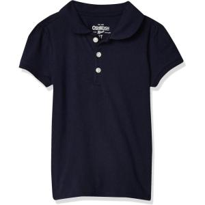 OshKosh B’Gosh Girls’ Short-Sleeve Uniform Polo(Deep Navy)