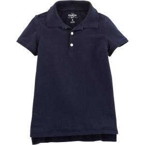 OshKosh B’Gosh Girls’ Short-Sleeve Uniform Polo(Navy1)