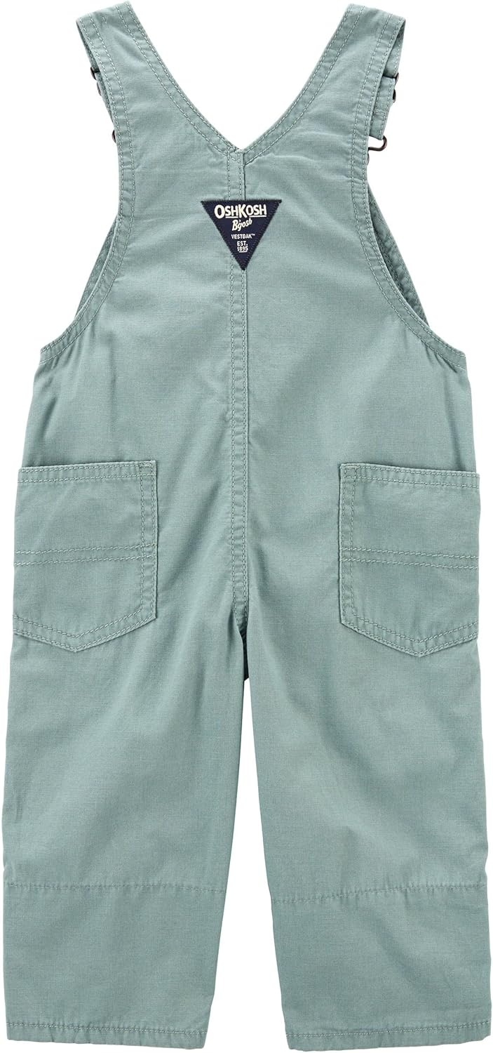 imageOSHKOSH BGOSH Baby Boys Worlds Best OverallsLight Olive