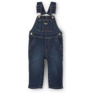 OSHKOSH B’GOSH Baby Boys World’s Best Overalls(Blue Dark Wash)