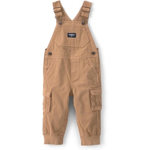 OSHKOSH B’GOSH Baby Boys World’s Best Overalls(Brown Khaki)