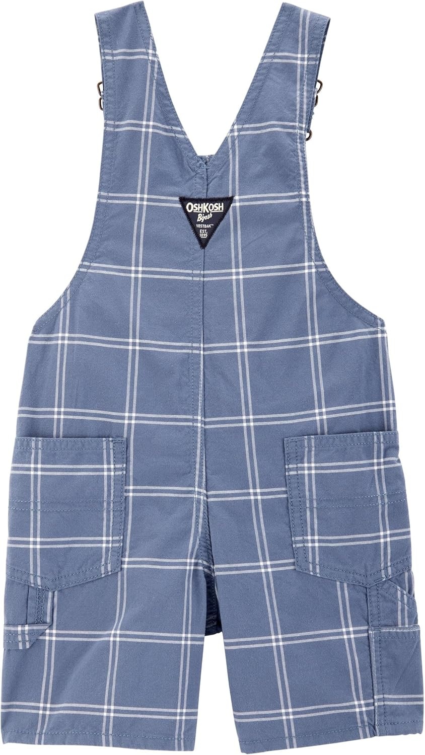 imageOSHKOSH BGOSH Baby Boys Worlds Best OverallsBlue Plaid