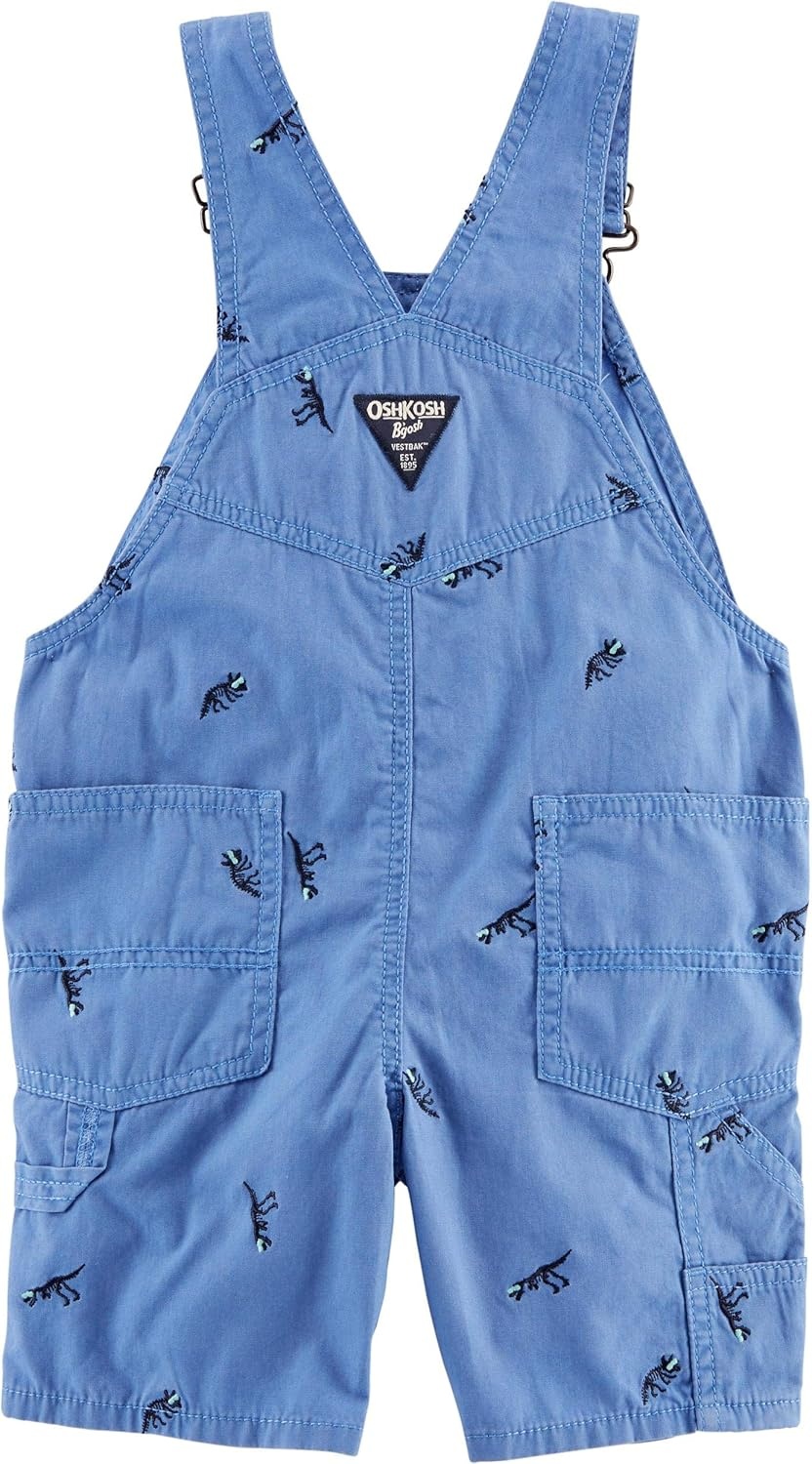 imageOSHKOSH BGOSH Baby Boys Worlds Best OverallsDino Schiffli