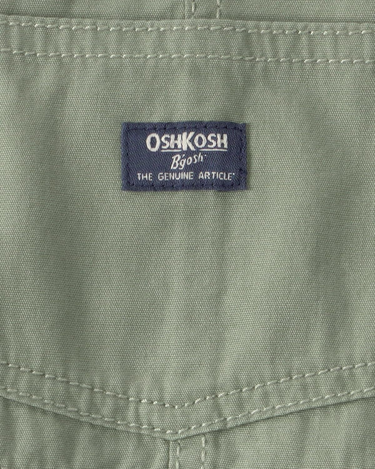 imageOSHKOSH BGOSH Baby Boys Worlds Best OverallsOlive