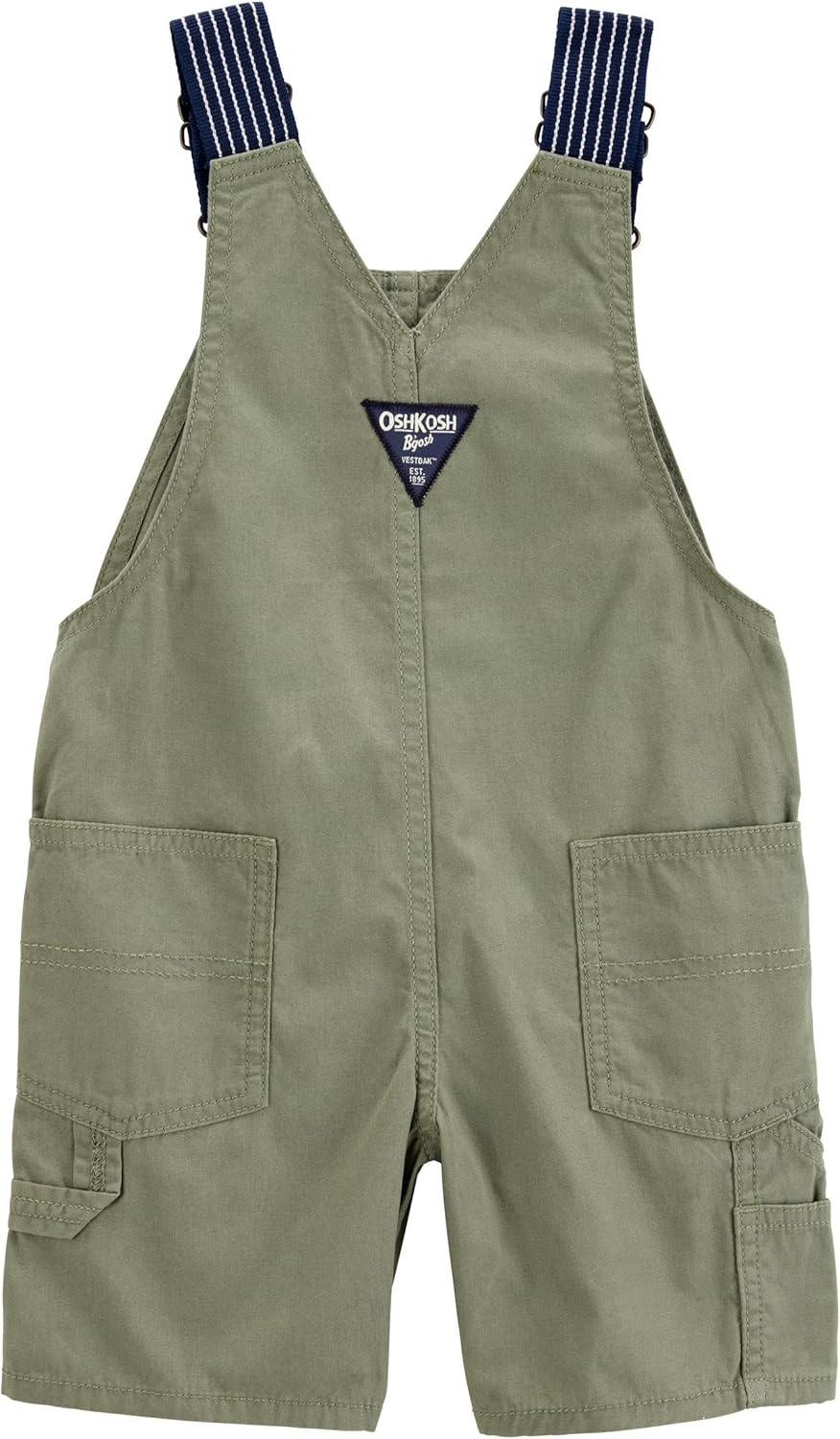 imageOSHKOSH BGOSH Baby Boys Worlds Best OverallsOlive Green