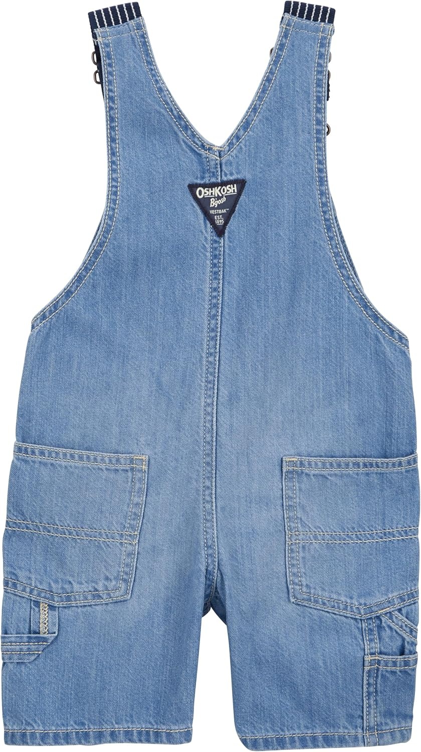 imageOSHKOSH BGOSH Baby Boys Worlds Best OverallsSky Blue