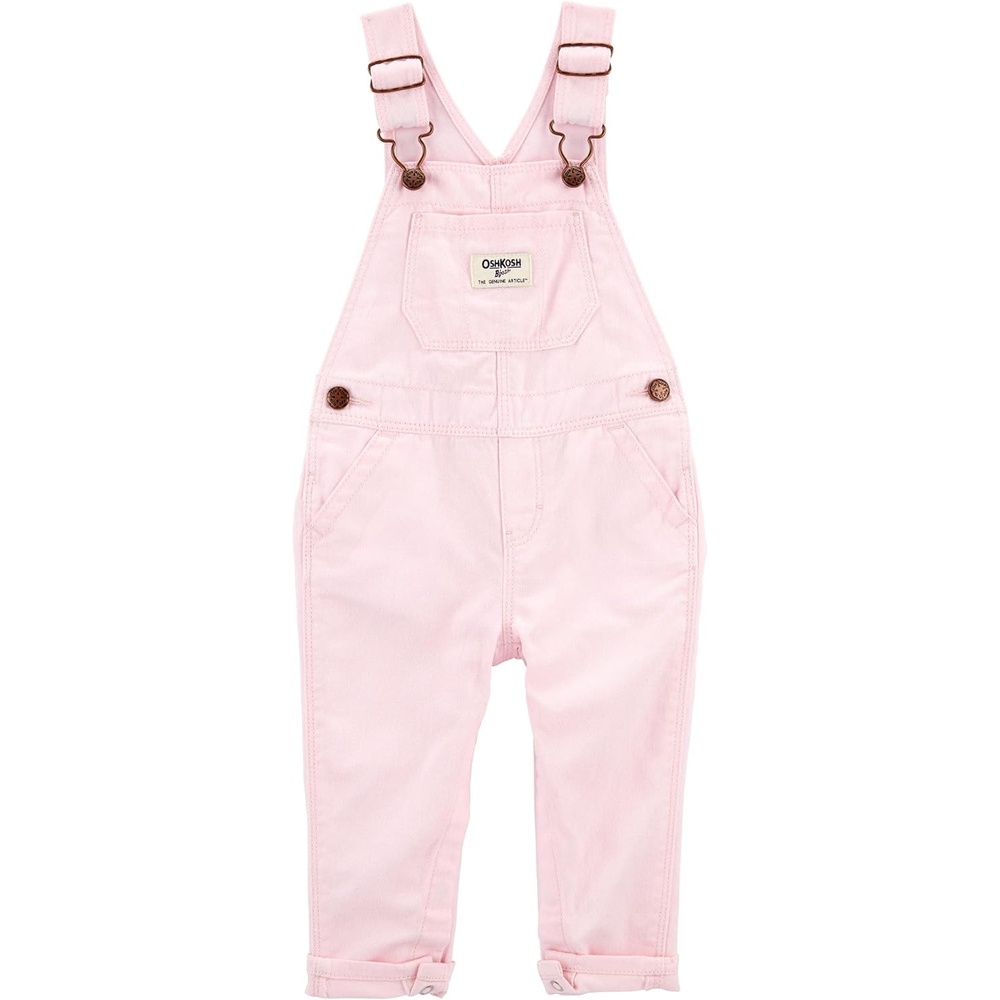 imageOSHKOSH BGOSH babygirls Worlds Best OverallsPretty Pink