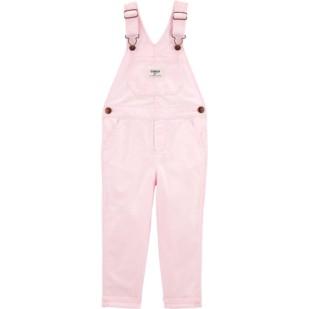 imageOSHKOSH BGOSH babygirls Worlds Best OverallsSolid Pink
