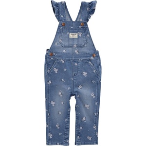 OSHKOSH B’GOSH baby-girls World’s Best Overalls(Blue Floral Denim)