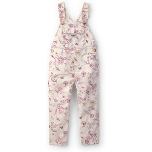 OSHKOSH B’GOSH baby-girls World’s Best Overalls(Ivory Floral)