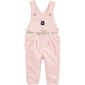 OSHKOSH B’GOSH baby-girls World’s Best Overalls(Pink Hickory)