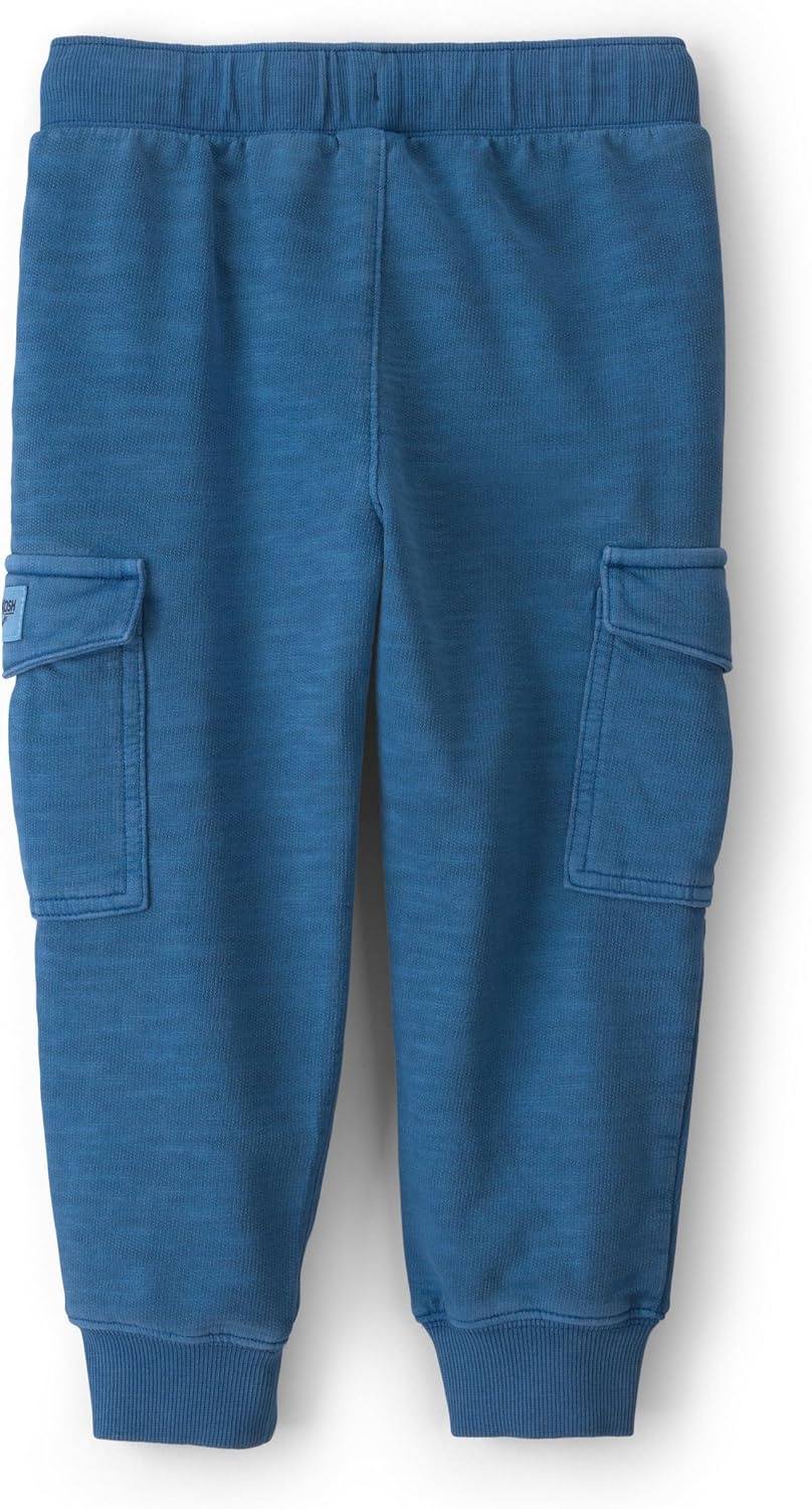 image:imageOSHKOSH BGOSH Boys Fleece JoggersBlue Solid