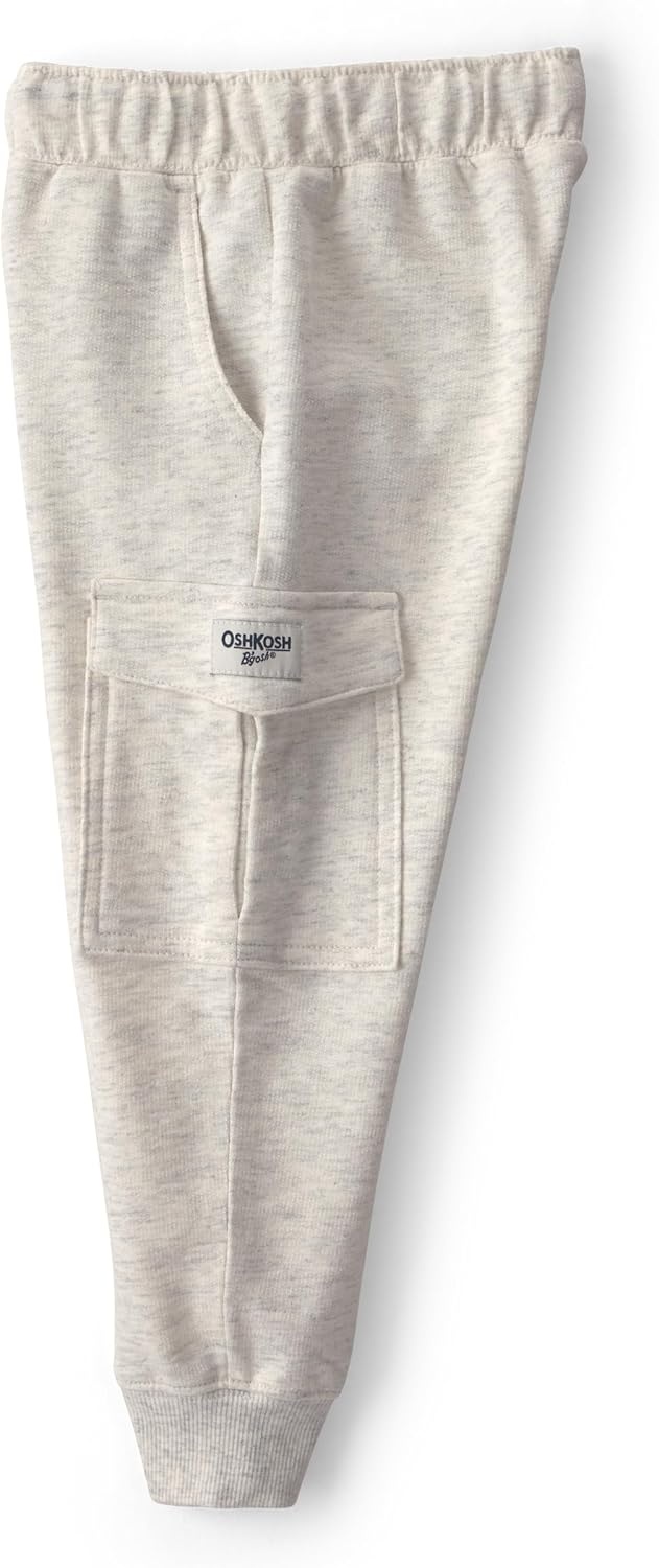 image:imageOSHKOSH BGOSH Boys Fleece JoggersGrey Solid