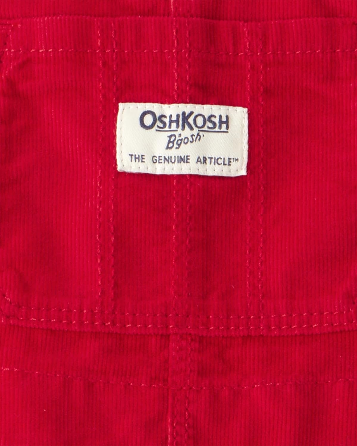 image:imageOSHKOSH BGOSH Boys Pullover SweatshirtRed Corduroy