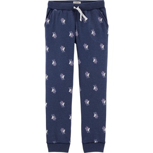 OshKosh B’Gosh Girls’ Jogger Pants(Navy Unicorn)