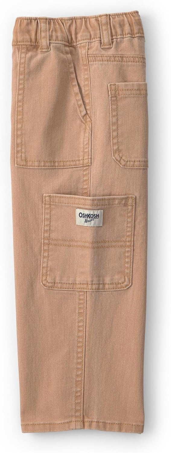 image:imageOshKosh BGosh Boys Twill Pullon JoggersKhaki Brown