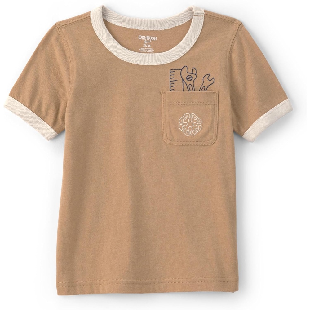 image:imageOshKosh BGosh Boys Graphic TeeTan