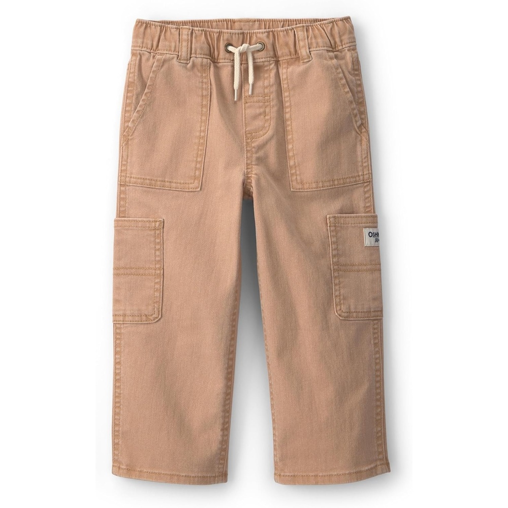 image:imageOshKosh BGosh Boys Twill Pullon JoggersKhaki Brown
