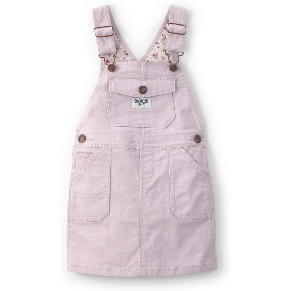 image:imageOshkosh Girls Worlds Best OverallsDusty Lavender Skirtall