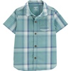 Blue and Green Plaid Toddler