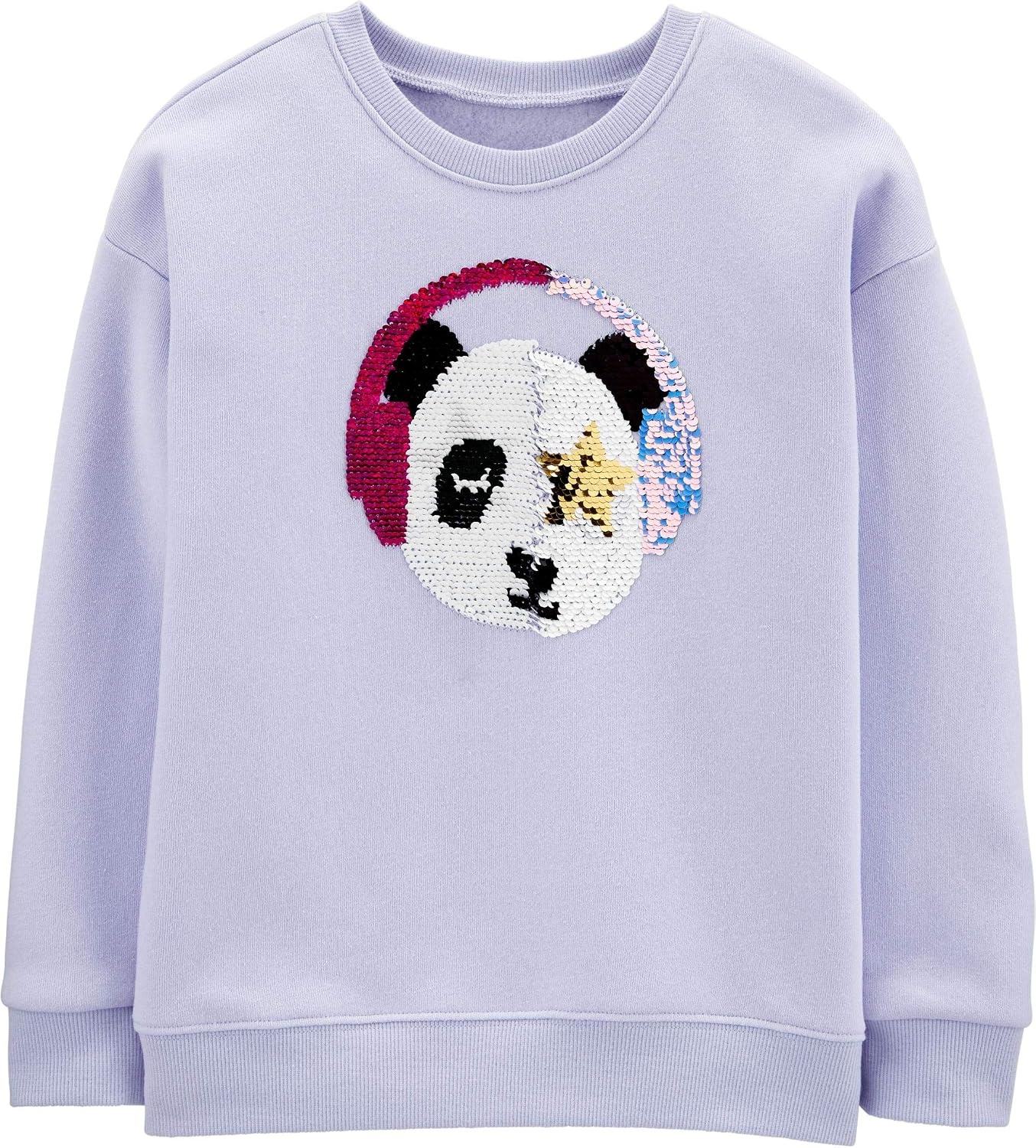 image:imageOSHKOSH BGOSH Girls Flip Sequin PulloverLavender Friend