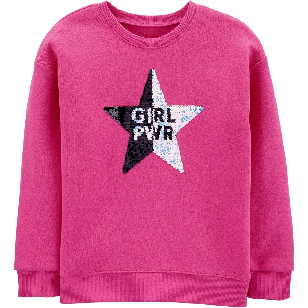 image:imageOSHKOSH BGOSH Girls Flip Sequin PulloverSixteen Candles Pink