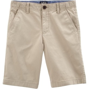 OshKosh B’Gosh Boys’ Chino Shorts(Solid Khaki)