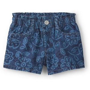 OshKosh B’Gosh Girls Denim Shorts(Navy Blue Floral)