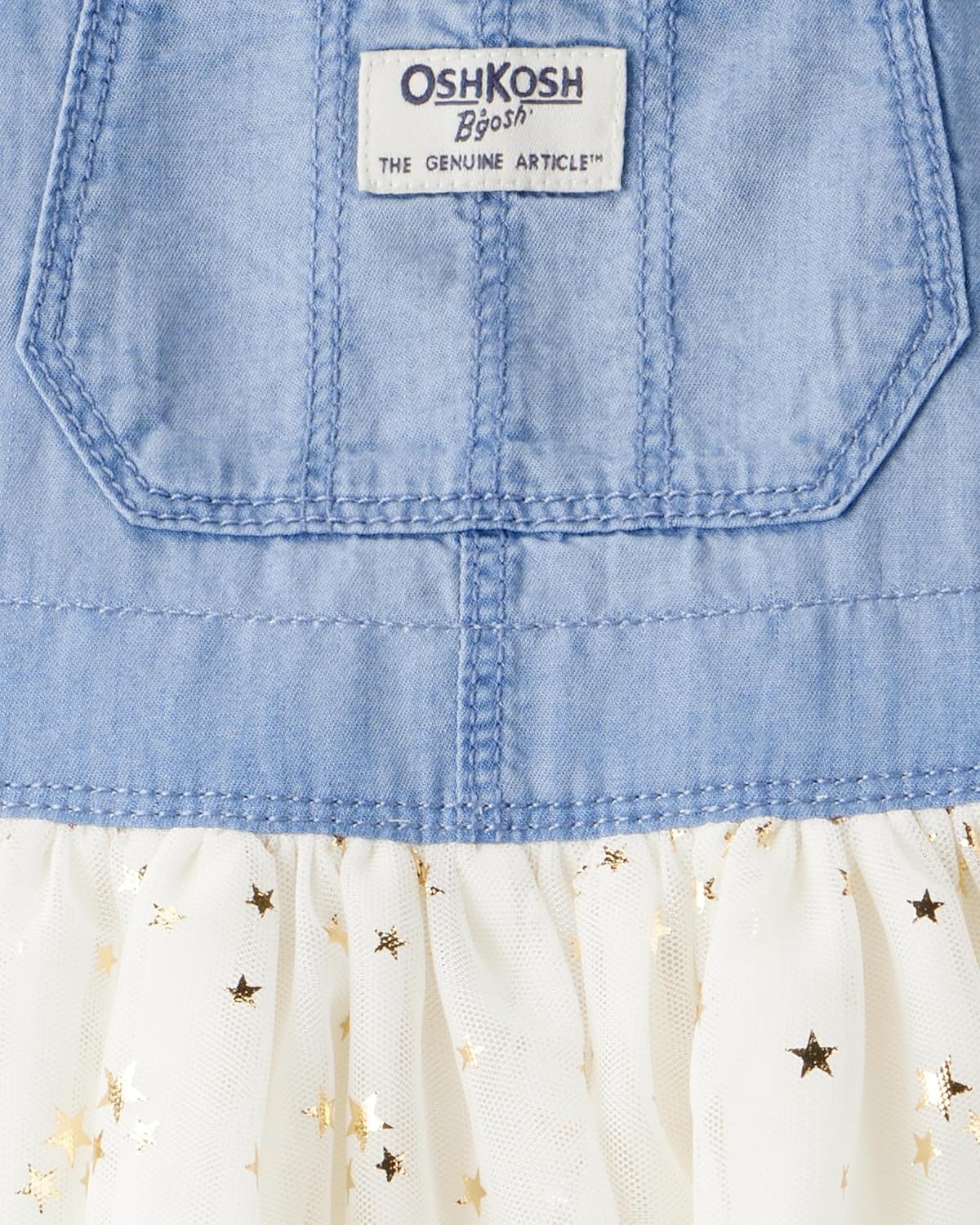 image:imageOSHKOSH BGOSH Baby Boys Pullover SweatshirtBlue Chambray