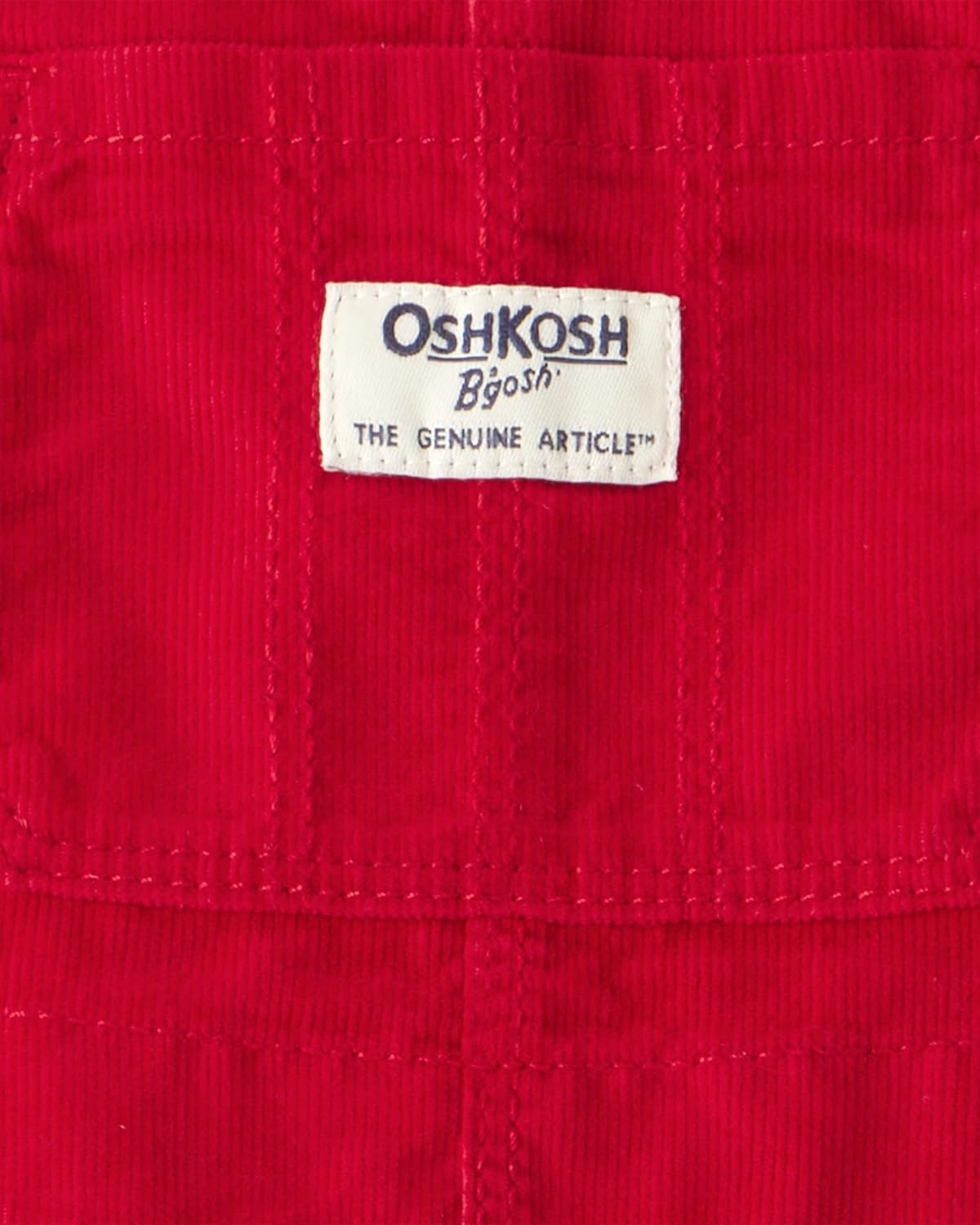 image:imageOSHKOSH BGOSH Baby Boys Pullover SweatshirtRed Corduroy