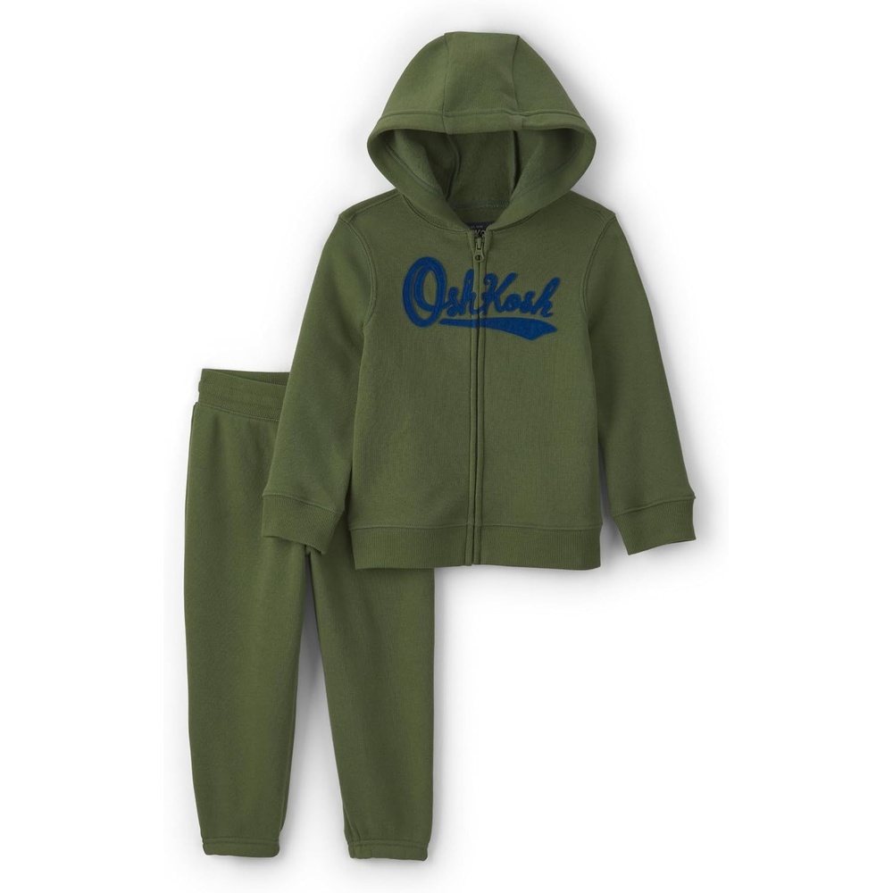 image:imageOSHKOSH BGOSH Baby Boys 2piece Logo SetsGreen Blue Logo