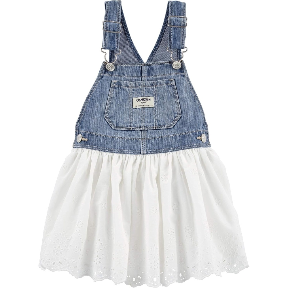image:imageOSHKOSH BGOSH Baby Boys Pullover SweatshirtWhite Eyelet Jumper