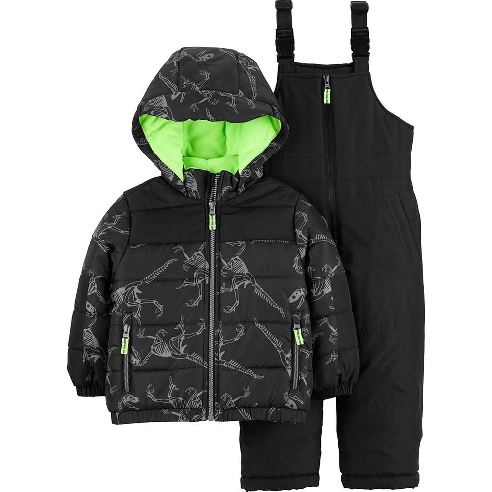 image:imageOshKosh BGosh Boys Ski Jacket and Snowbib Snowsuit SetPrint Fall
