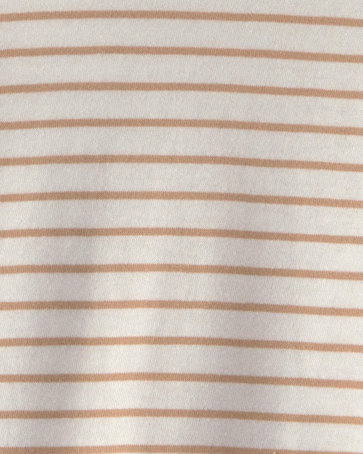 image:imageOSHKOSH BGOSH Baby Boys 2piece Overall SetsBrown Ivory Stripe