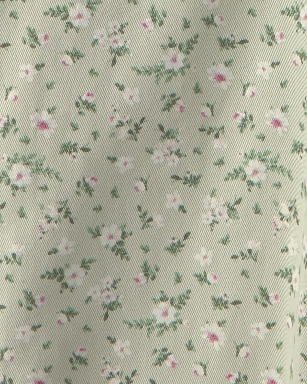 image:imageOSHKOSH BGOSH Baby Girls 2piece Overall SetsGreen Ivory Floral