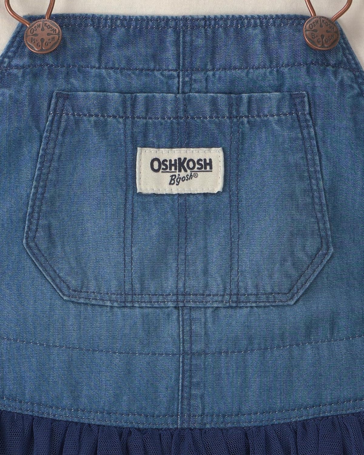 image:imageOSHKOSH BGOSH Baby Girls Dress SetBlue Navy Ivory