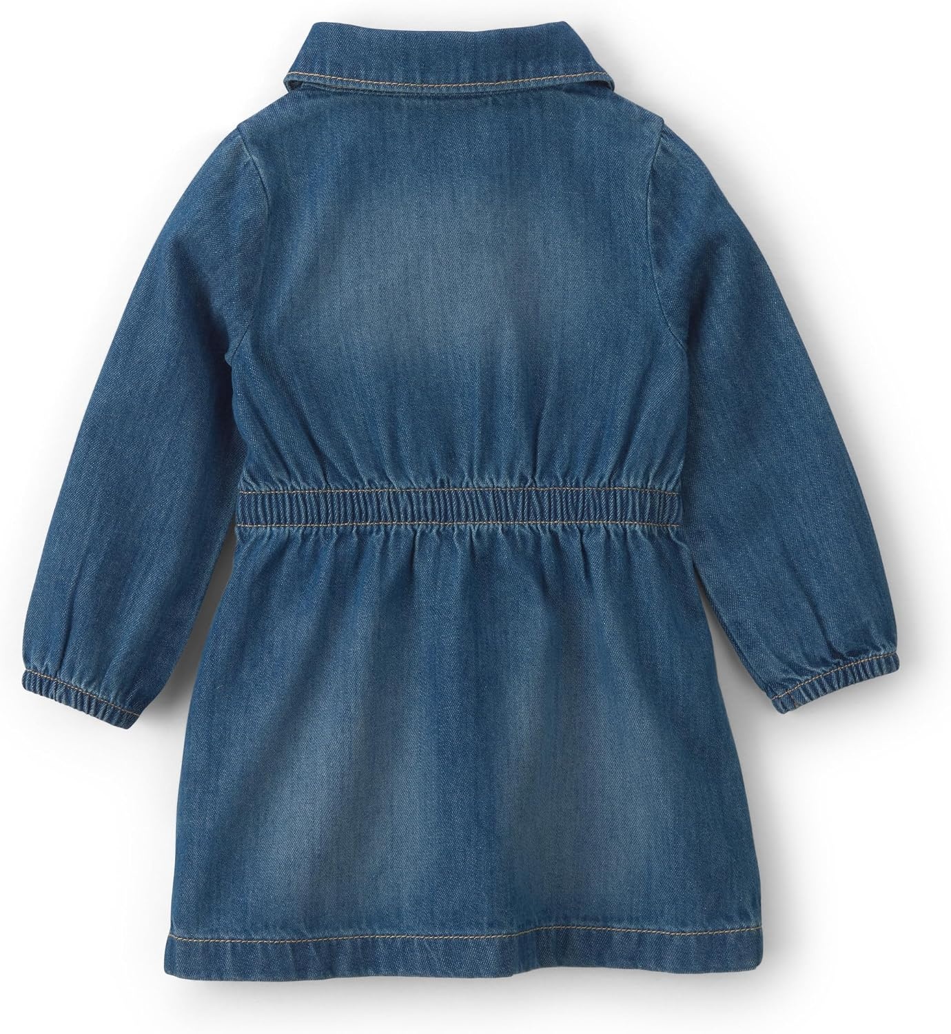 image:imageOshKosh BGosh Baby Girls Blue Denim DressBlue Denim Medium Wash