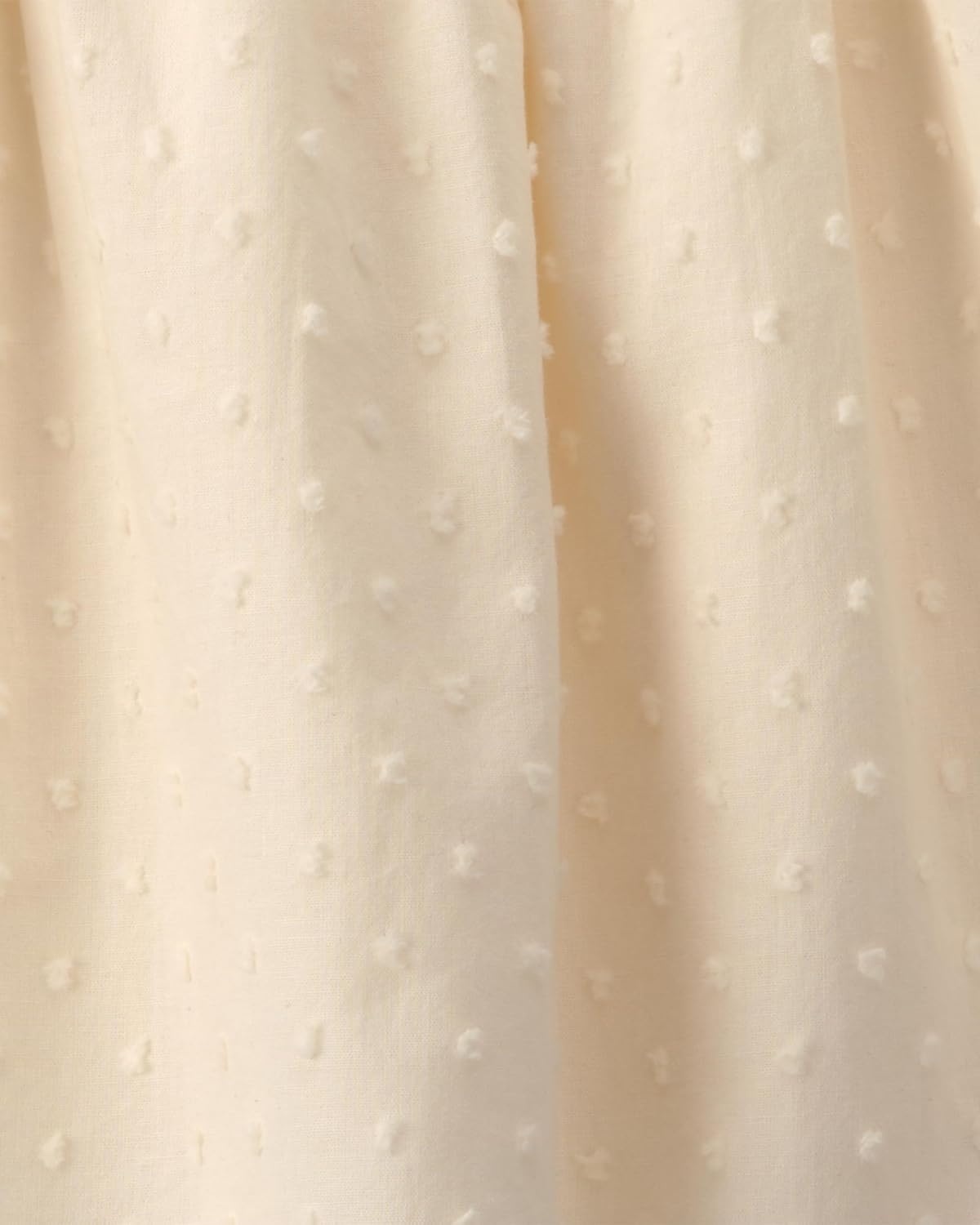 image:imageOshKosh BGosh Baby Girls Woven White Cream Dots DressWhite Cream Dots