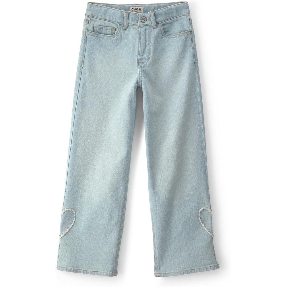 image:imageOshKosh BGosh Girls Fashion DenimBlue Light Wash Heart Patch