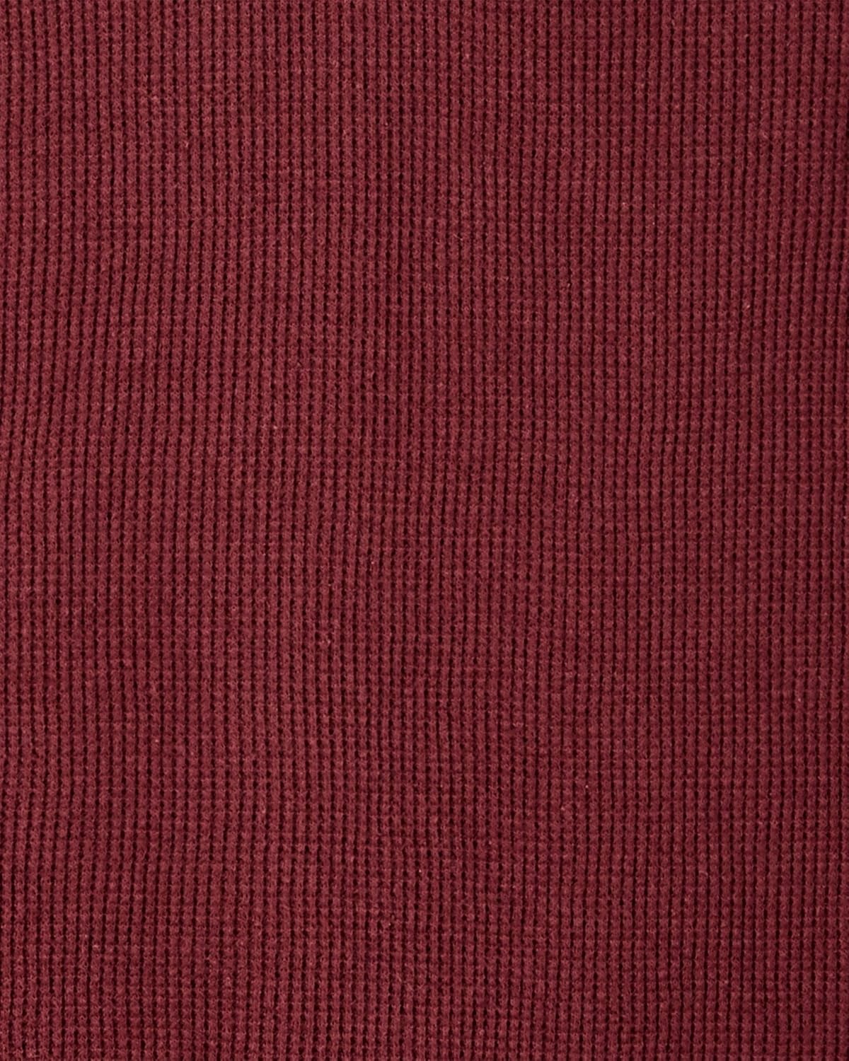 image:imageOSHKOSH BGOSH Boys Thermal Pocket HenleyDark Red
