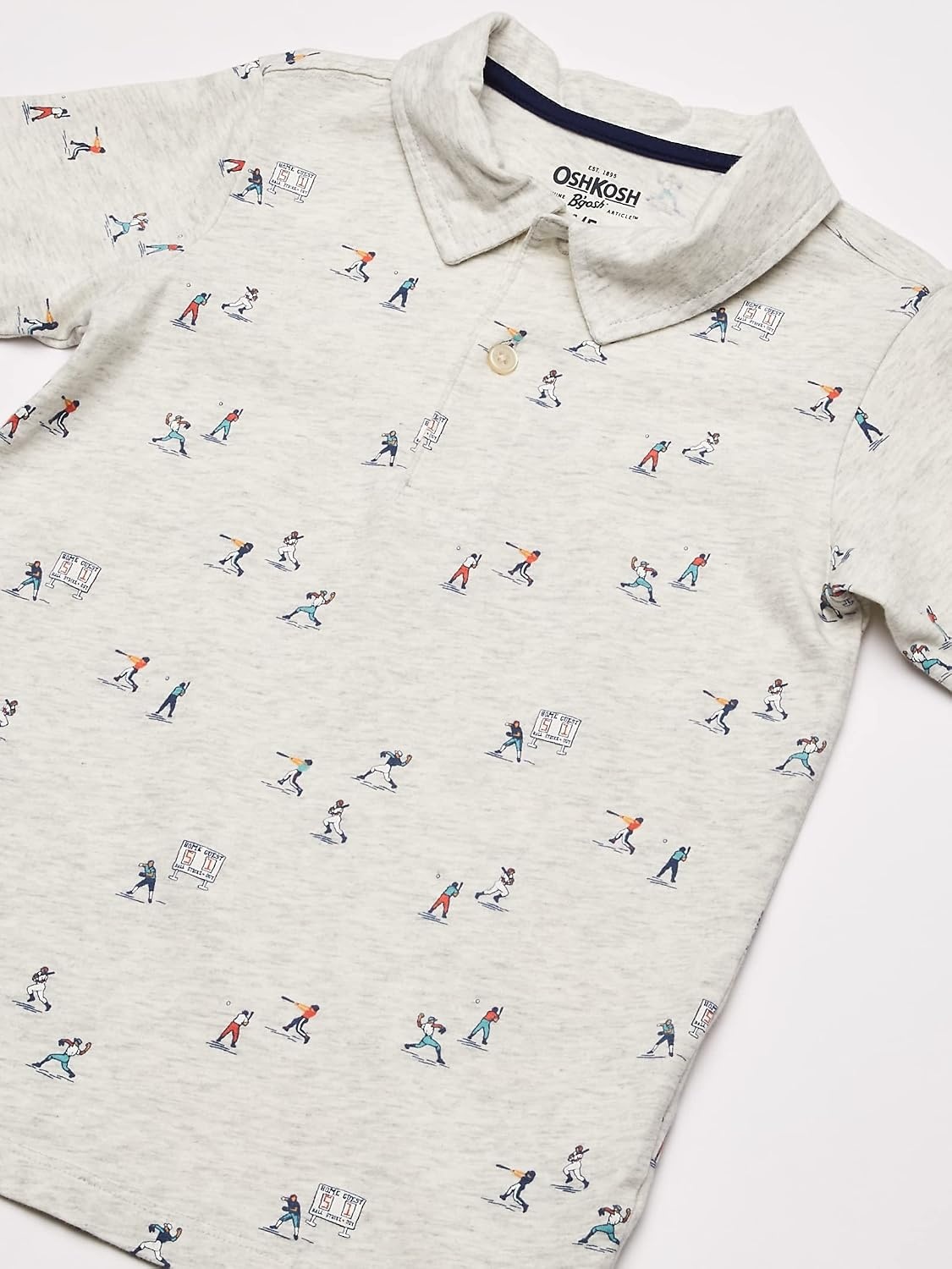 image:imageOshKosh BGosh Boys Short Sleeve PoloBaseball
