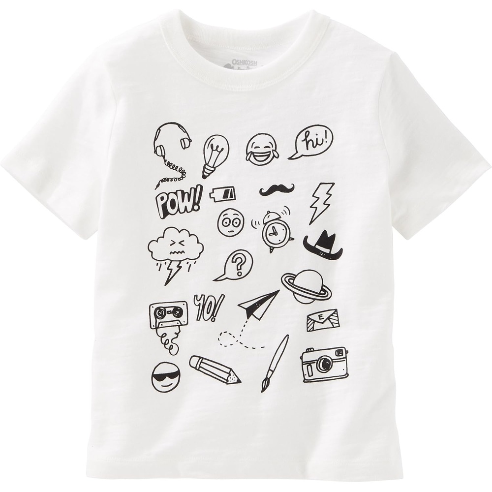 image:imageOshKosh BGosh Boys Short Sleeve Logo TeeMulti Symbol
