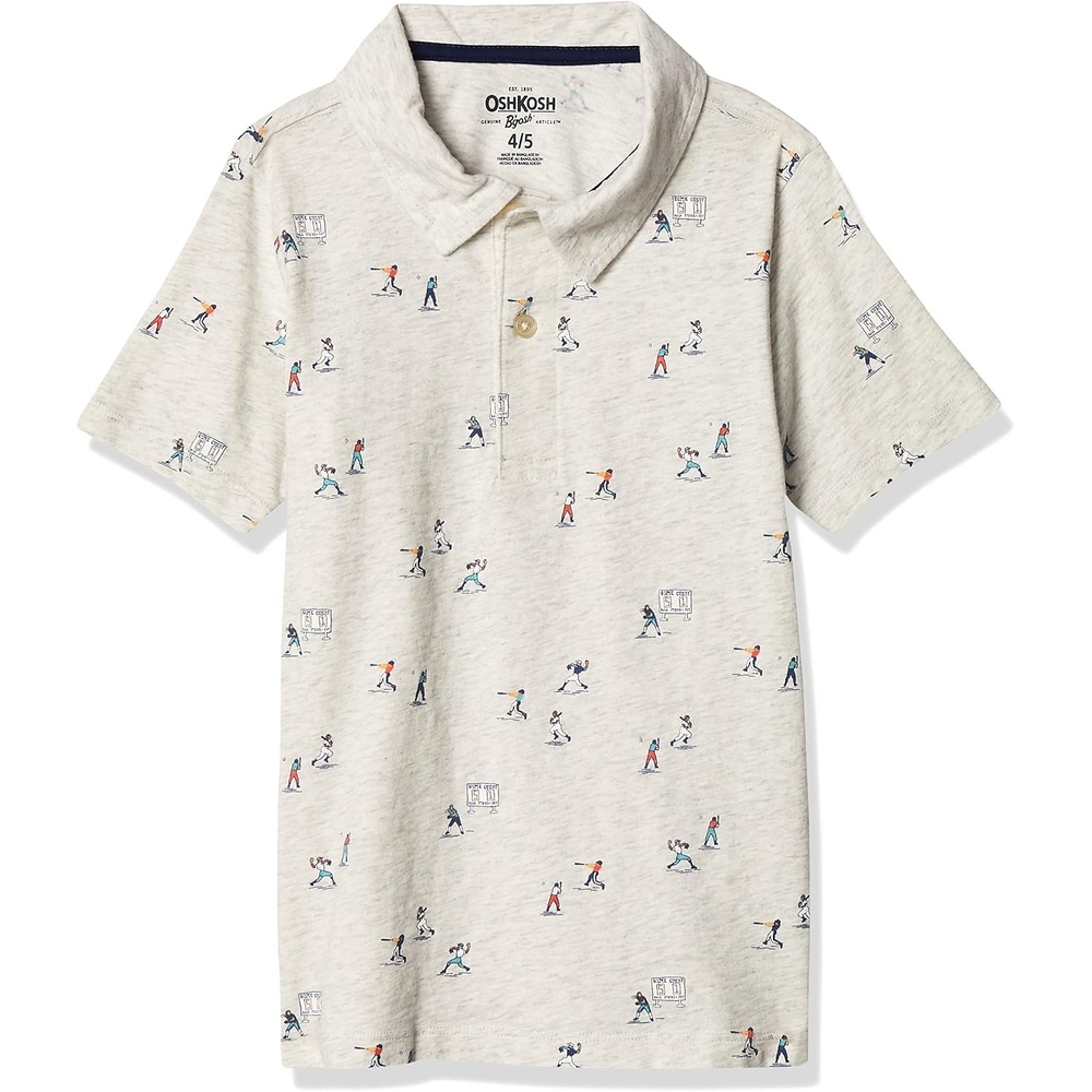 image:imageOshKosh BGosh Boys Short Sleeve PoloBaseball