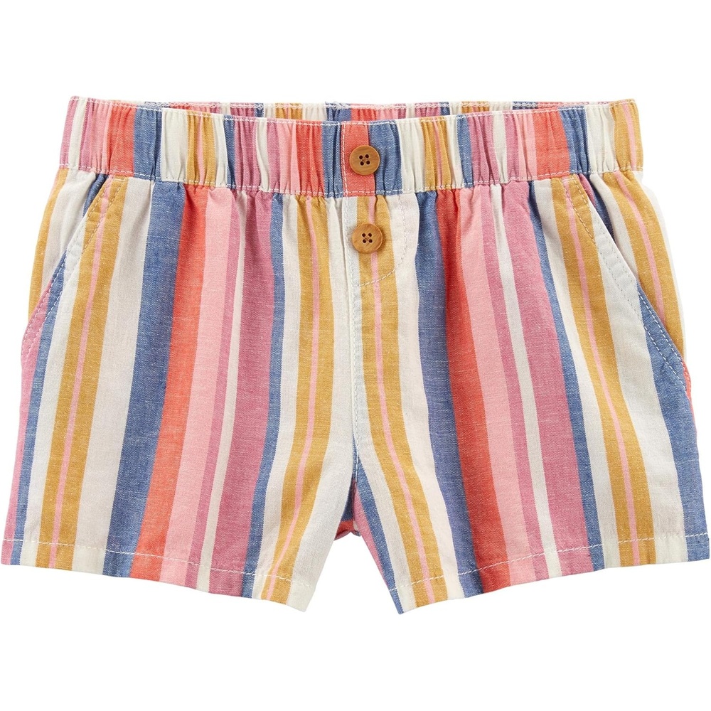 image:imageOshKosh BGosh Girls Pullon ShortsMultistripe2