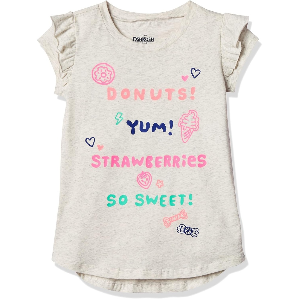 image:imageOshKosh BGosh Girls ShortSleeve TunicGrey
