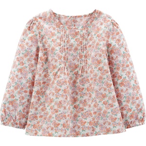 OshKosh B’Gosh Girls’ Long Sleeve Fashion Top(Floral Ditzy)