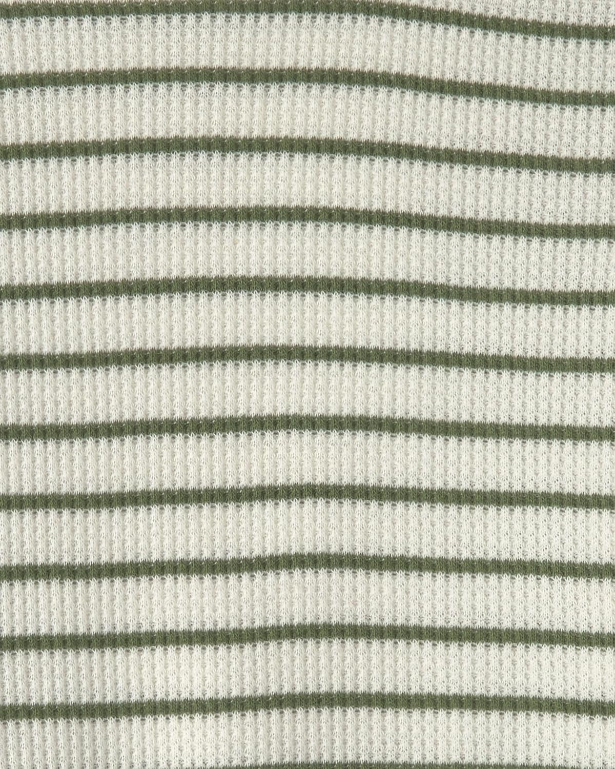 image:imageOSHKOSH BGOSH Baby Boys 2piece Overall SetsGreen White Stripe