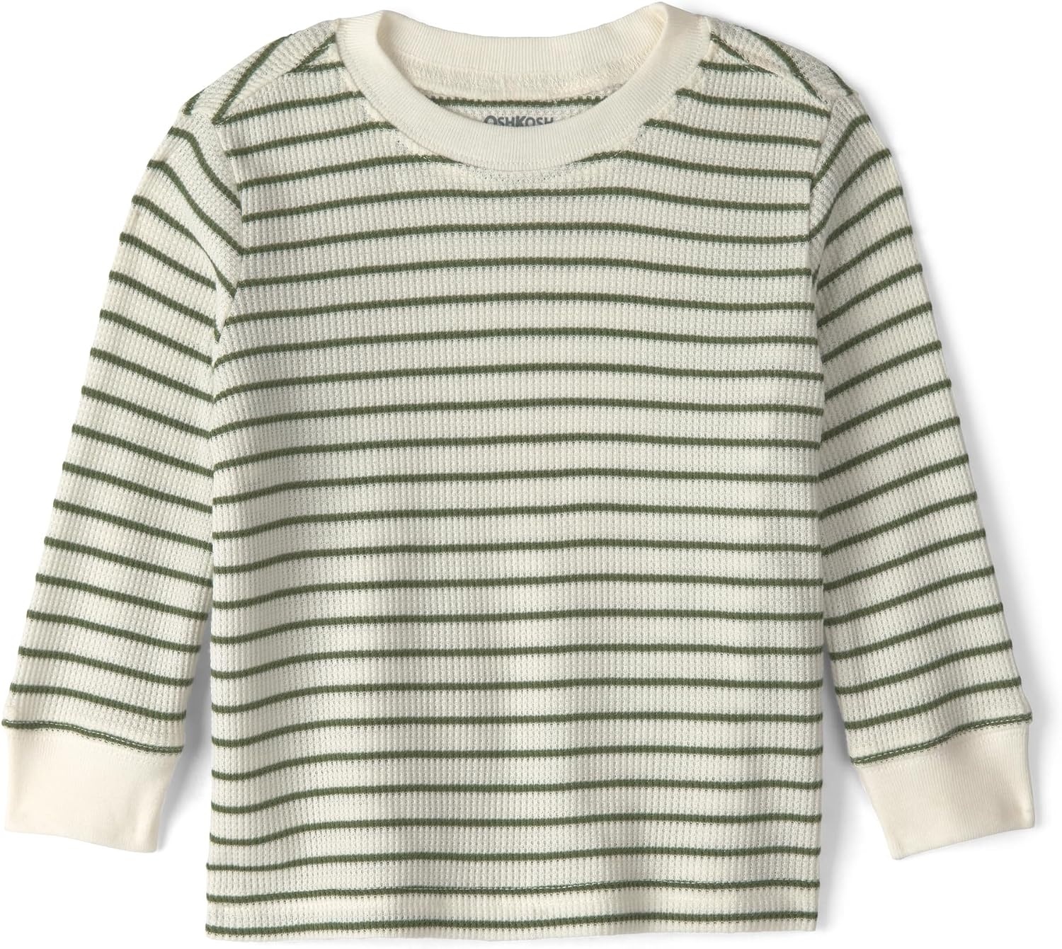 image:imageOSHKOSH BGOSH Baby Boys 2piece Overall SetsGreen White Stripe
