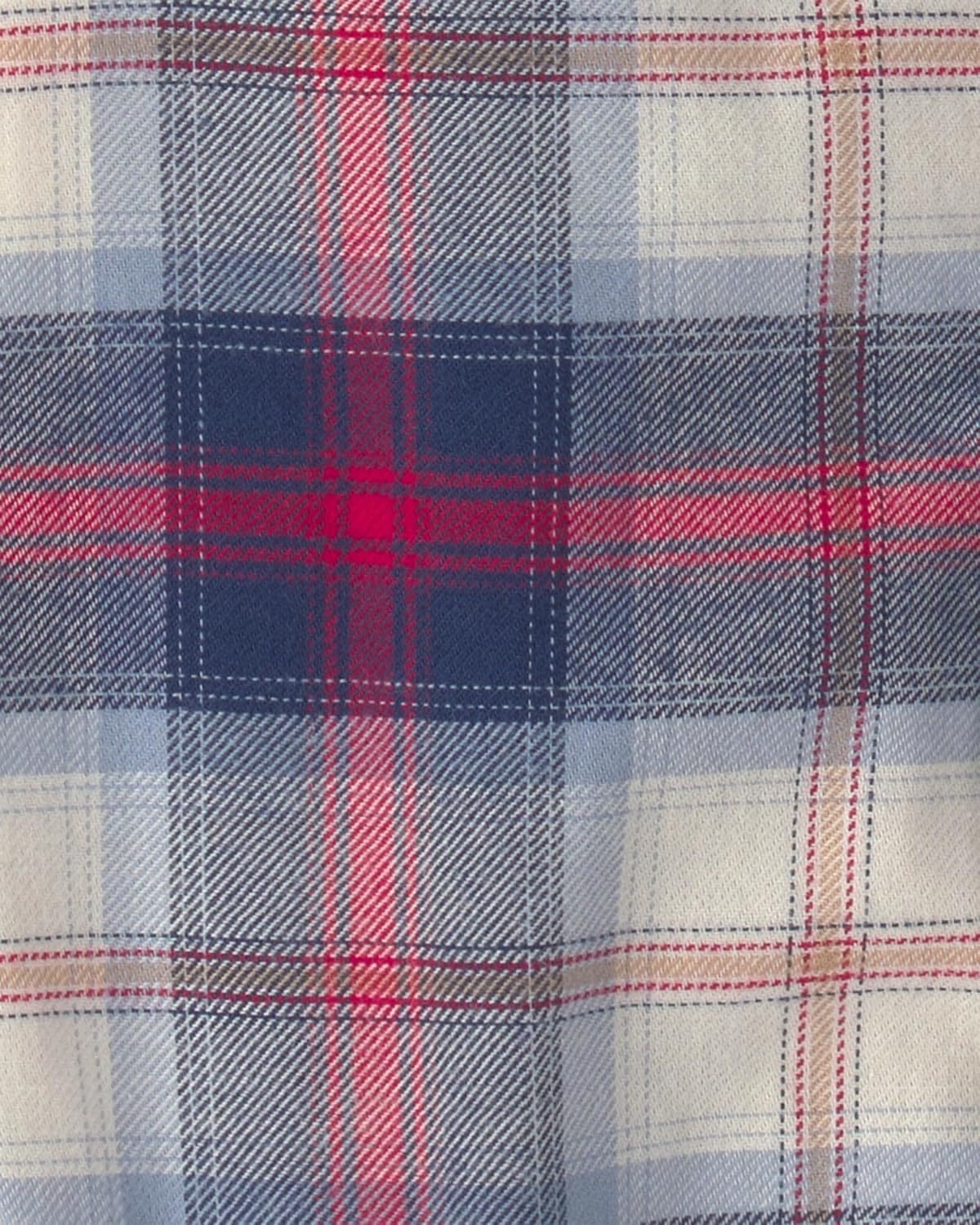 image:imageOSHKOSH BGOSH Baby Boys Buttonfront BodysuitBlue Red Plaid