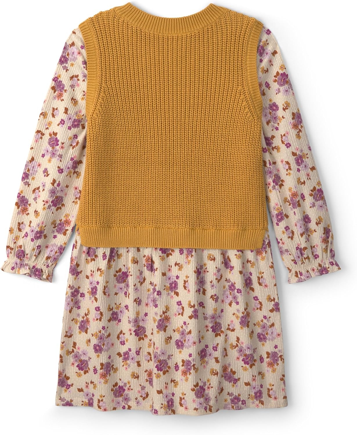 image:imageOshKosh BGosh Baby Girls DressYellow Cream Floral